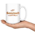 "Sassenach"15oz White Mug - Gifts For Reading Addicts