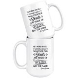 "He's more myself than i am"15oz white mug - Gifts For Reading Addicts