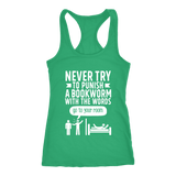 "Punish A Bookworm" Women's Tank Top - Gifts For Reading Addicts