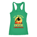 "I Became A Librarian" Women's Tank Top - Gifts For Reading Addicts