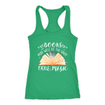 "Books,The Only True Magic" Women's Tank Top - Gifts For Reading Addicts