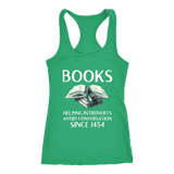 "Books" Women's Tank Top - Gifts For Reading Addicts