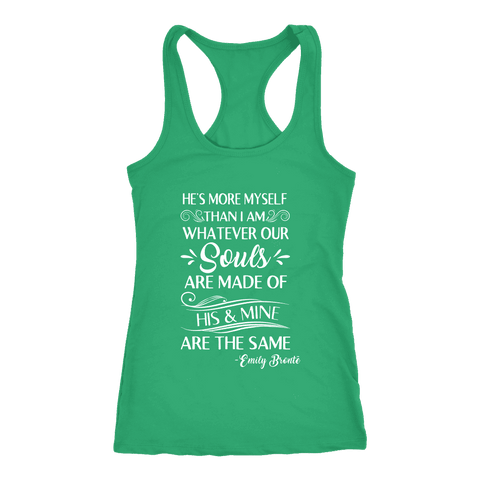 "He's more myself than i am" Women's Tank Top - Gifts For Reading Addicts