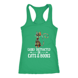 "Cats and books" Women's Tank Top - Gifts For Reading Addicts