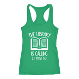 "The library" Women's Tank Top - Gifts For Reading Addicts