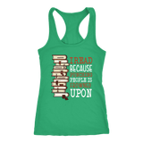 "I Read" Women's Tank Top - Gifts For Reading Addicts