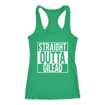 "Straight outta gilead" Women's Tank Top - Gifts For Reading Addicts