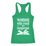 "Women who read" Women's Tank Top - Gifts For Reading Addicts