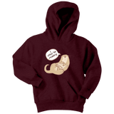 "I otter be reading" YOUTH HOODIE - Gifts For Reading Addicts