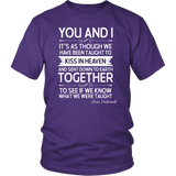 "You and i" Unisex T-Shirt - Gifts For Reading Addicts