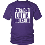 "Straight outta gilead" Unisex T-Shirt - Gifts For Reading Addicts