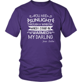 "You are sunlight" Unisex T-Shirt - Gifts For Reading Addicts