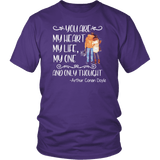 "My heart my life" Unisex T-Shirt - Gifts For Reading Addicts