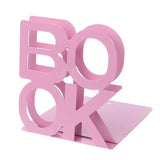 ‘BOOK’ Metal Bookends - Gifts For Reading Addicts