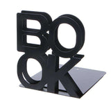 ‘BOOK’ Metal Bookends - Gifts For Reading Addicts