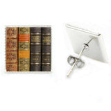 Bookish Vintage stud earrings - Gifts For Reading Addicts