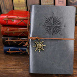 Nautical Faux Leather Notepad - Gifts For Reading Addicts