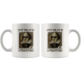"I Put The Lit In Literature"11oz White Mug - Gifts For Reading Addicts