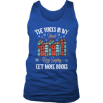 "Get More Books" Men's Tank Top - Gifts For Reading Addicts