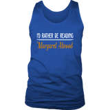 "I'd Rather Be reading MA" Men's Tank Top - Gifts For Reading Addicts