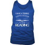 "Sleeping disorder" Men's Tank Top - Gifts For Reading Addicts