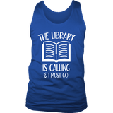 "The library" Men's Tank Top - Gifts For Reading Addicts