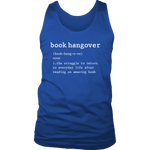 "Book hangover" Men's Tank Top - Gifts For Reading Addicts