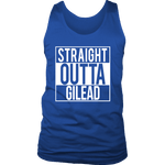 "Straight outta gilead" Men's Tank Top - Gifts For Reading Addicts