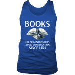 "Books" Men's Tank Top - Gifts For Reading Addicts