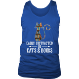 "Cats and books" Men's Tank Top - Gifts For Reading Addicts