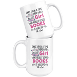 "Once Upon A Time"15oz White Mug - Gifts For Reading Addicts