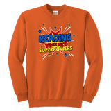 ''Reading gives me"YOUTH CREWNECK SWEATSHIRT - Gifts For Reading Addicts