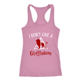 "I Don't Give A Gryffindamn" Women's Tank Top - Gifts For Reading Addicts