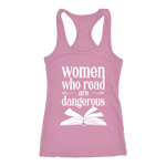 "Women who read" Women's Tank Top - Gifts For Reading Addicts