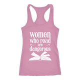 "Women who read" Women's Tank Top - Gifts For Reading Addicts