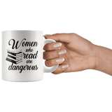 "Women who read"11oz white mug - Gifts For Reading Addicts