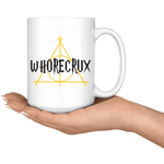 "Whorecrux"15oz White Mug - Gifts For Reading Addicts