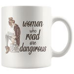 "Women who read"11oz white mug - Gifts For Reading Addicts