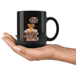 "Drink Good Coffee"11oz Black mug - Gifts For Reading Addicts